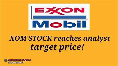 target price for xom stock.